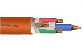 Mica tape wrapping fire resistant cables 