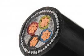 EAC Certificate Cable CU/XLPE/SWA/PE FR.A/B/C 0.6/1kV 3x240mm2 Power Cable