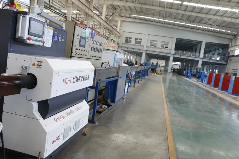 UVL-I type UV irradiation cross-linking unit in the cable workshop